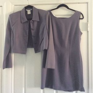 Vintage J. Martin shift dress with matching jacket